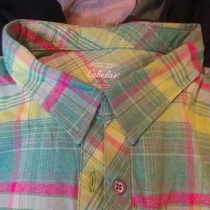 Lightweight flannel shirt